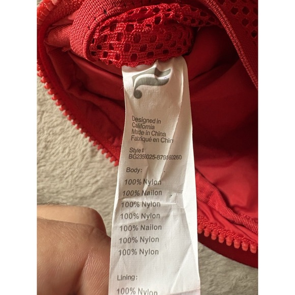 Fabletics The Belt Bag, Adjustable Waist Size - Heated‎ Red - Picture 6 of 8